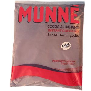 Какао растворимое с тростниковым сахаром MUNNE MUNNE Экономичный пакет 5 кг